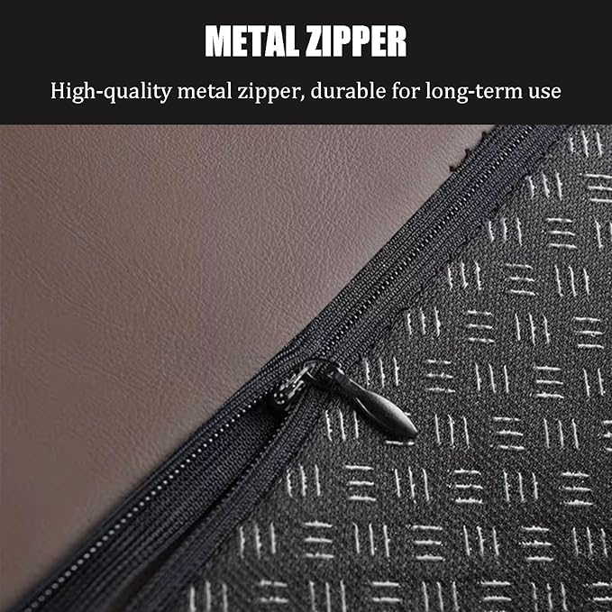 Car Armrest Covers for Mercedes Benz SLK 200 200K 250 280 350 Premium Leather Center Console Armrest Cushion Pad Anti-Scratch Soft Support for Elbow Auto Interior Accessories, Light Brown
