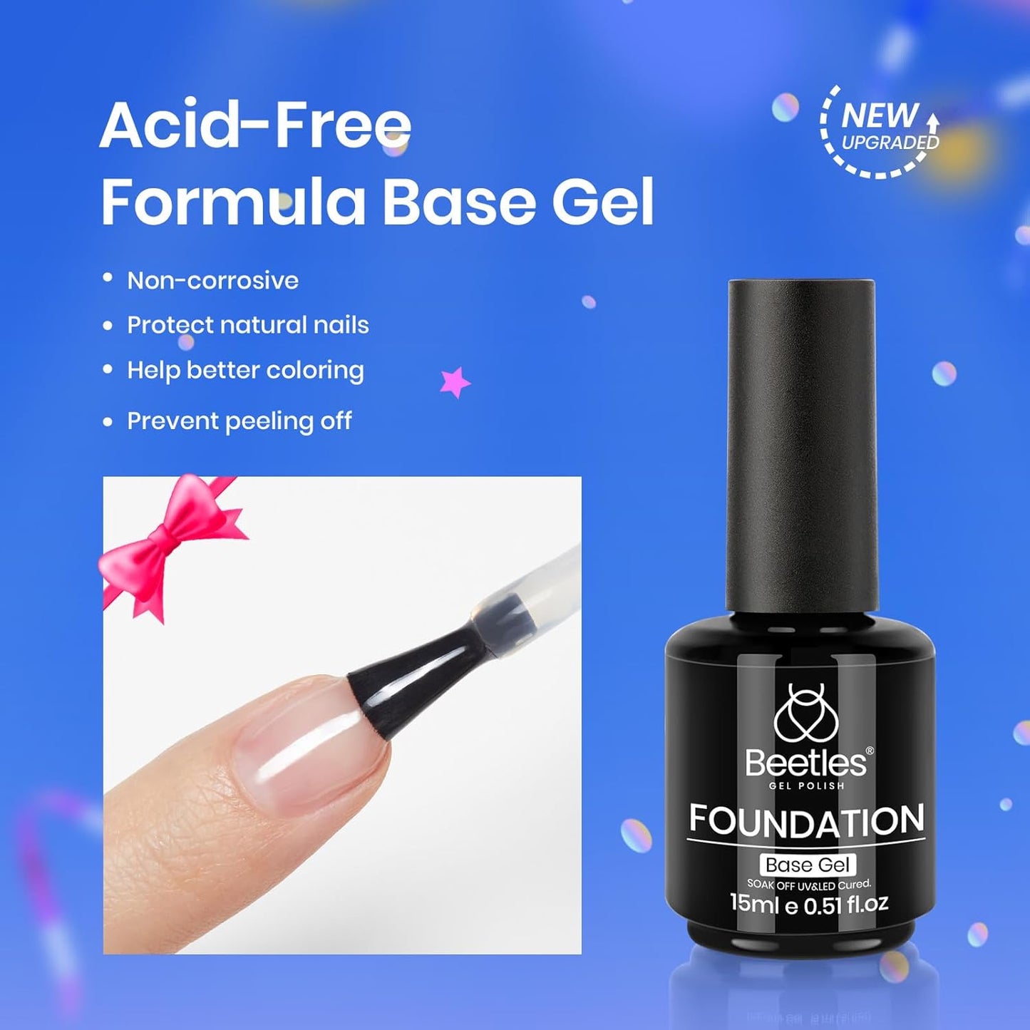 Beetles Gel Nail Polish Set | 3PCS 15ML | Long-Lasting Shine & Marble Effect