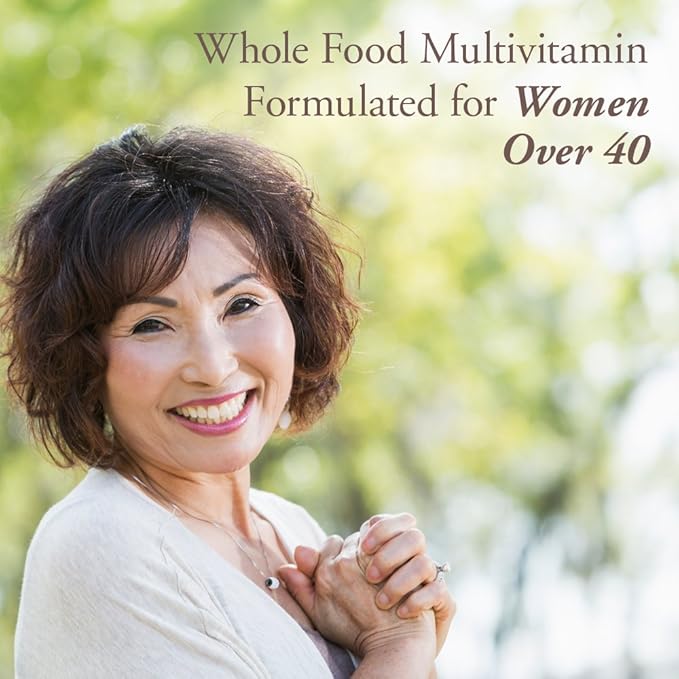 Garden of Life Organics Vitamins for Women 40+ - 60 Tablets & Vitamin D