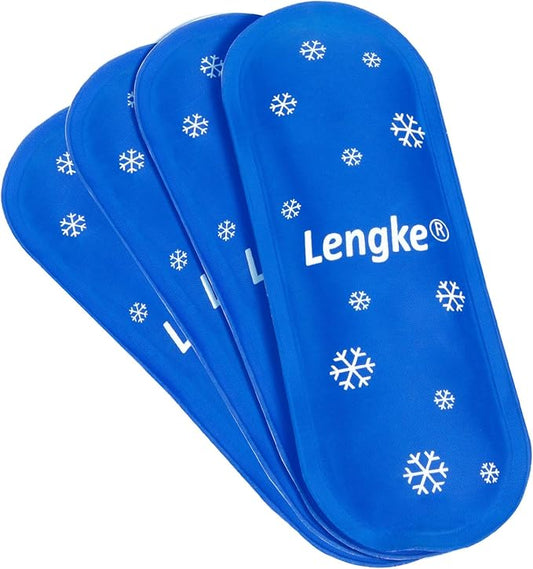 Leng Ke Ice Packs, TSA Approved Ice Packs for Insulin Cooler Travel Case (4 Packs)