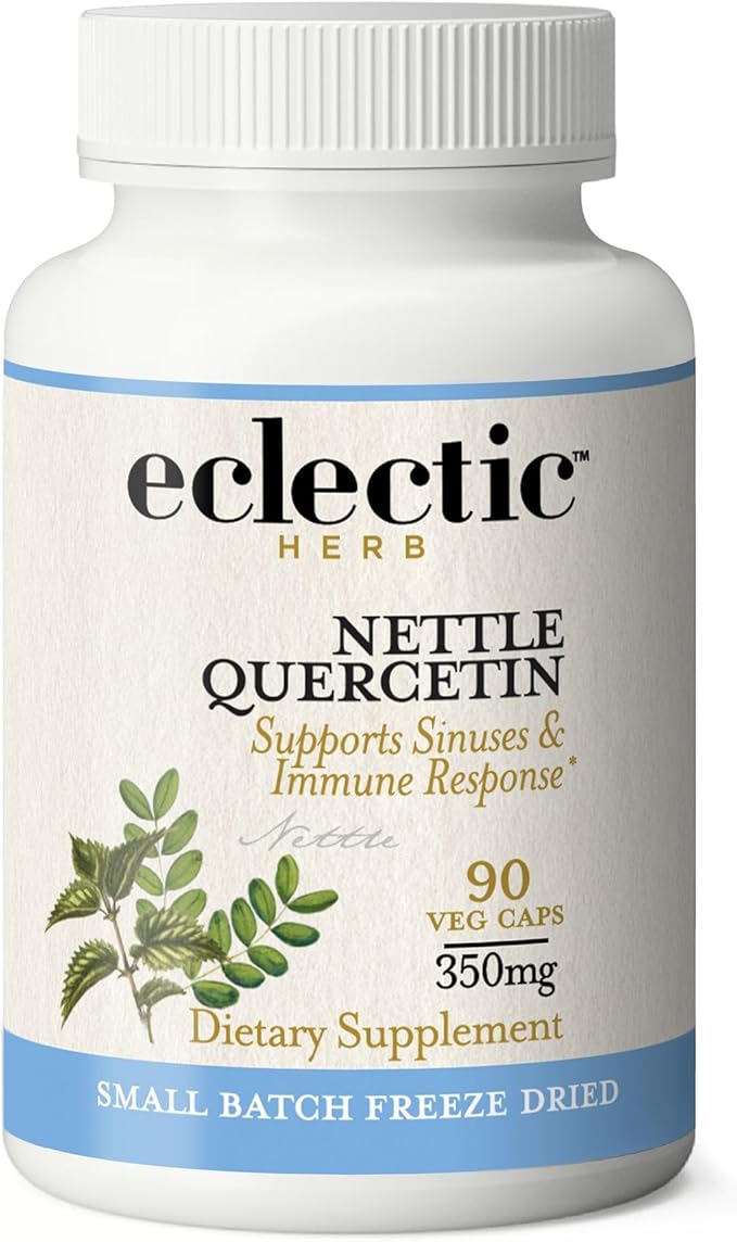 Eclectic Herb - Nettle Quercetin Capsules | Non-GMO, Vegan | 90 CT