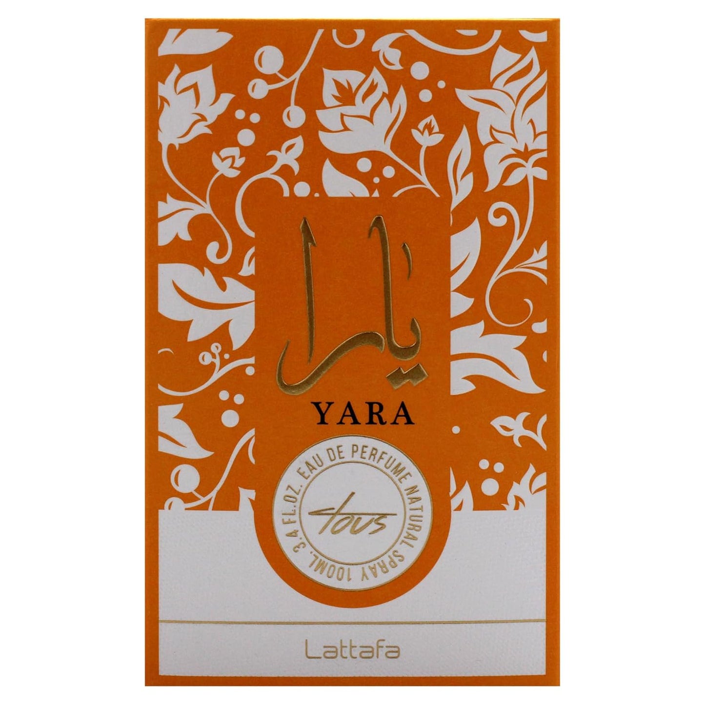 Yara Tous Eau de Parfum Spray for Women | 3.4 Oz | Pack of 4 | Lattafa
