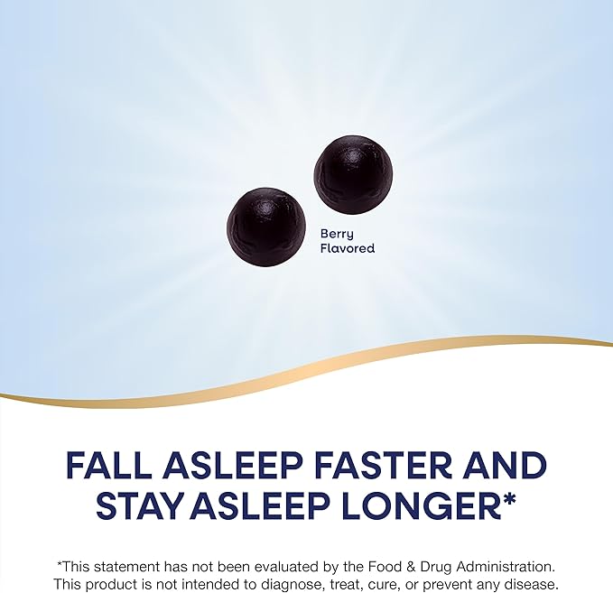 Nature’s Way Sleep Well Gummies, Sleep Support for Adults*, with Melatonin, Ashwagandha and Magnesium, Berry Flavored, 90 Gummies