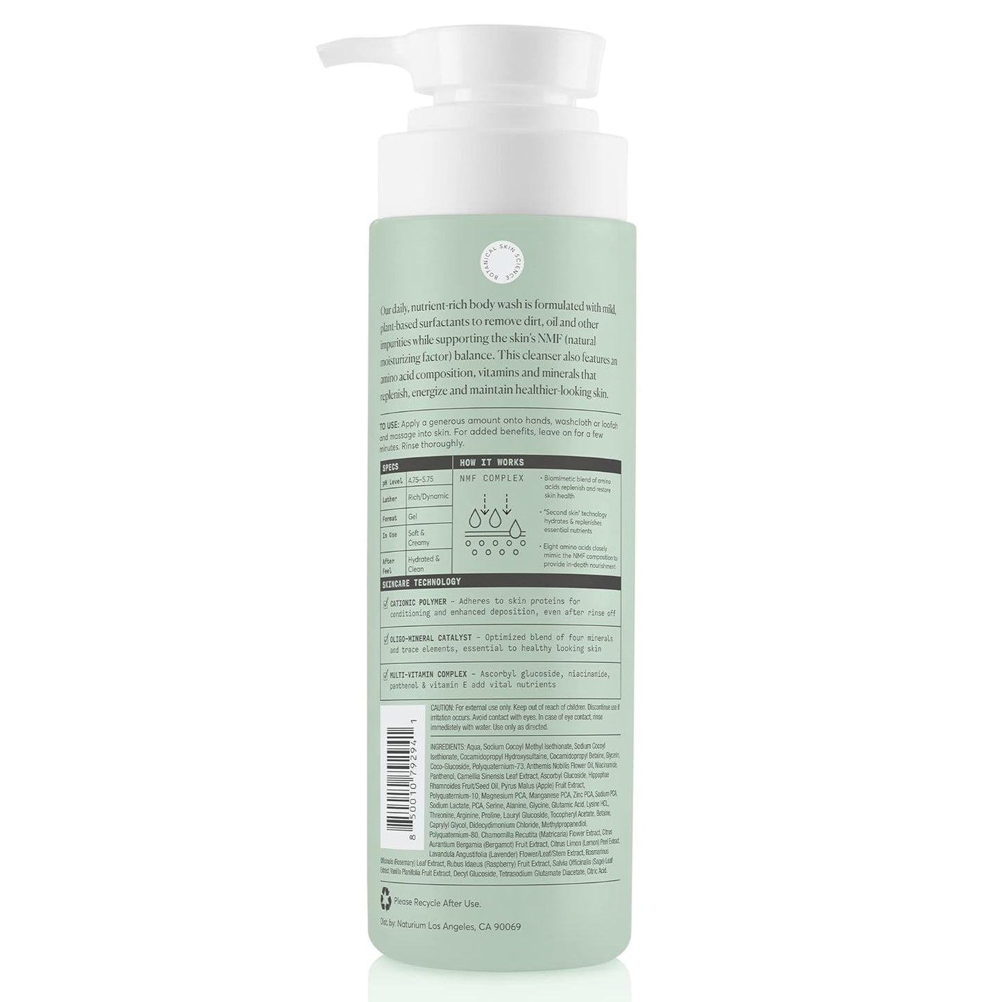 Salicylic Acid Body Wash – Gentle & Smoothing Cleanser | 16.9 Oz