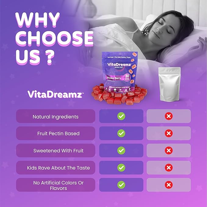 SleepEZ Pillowz - 60 Gummies