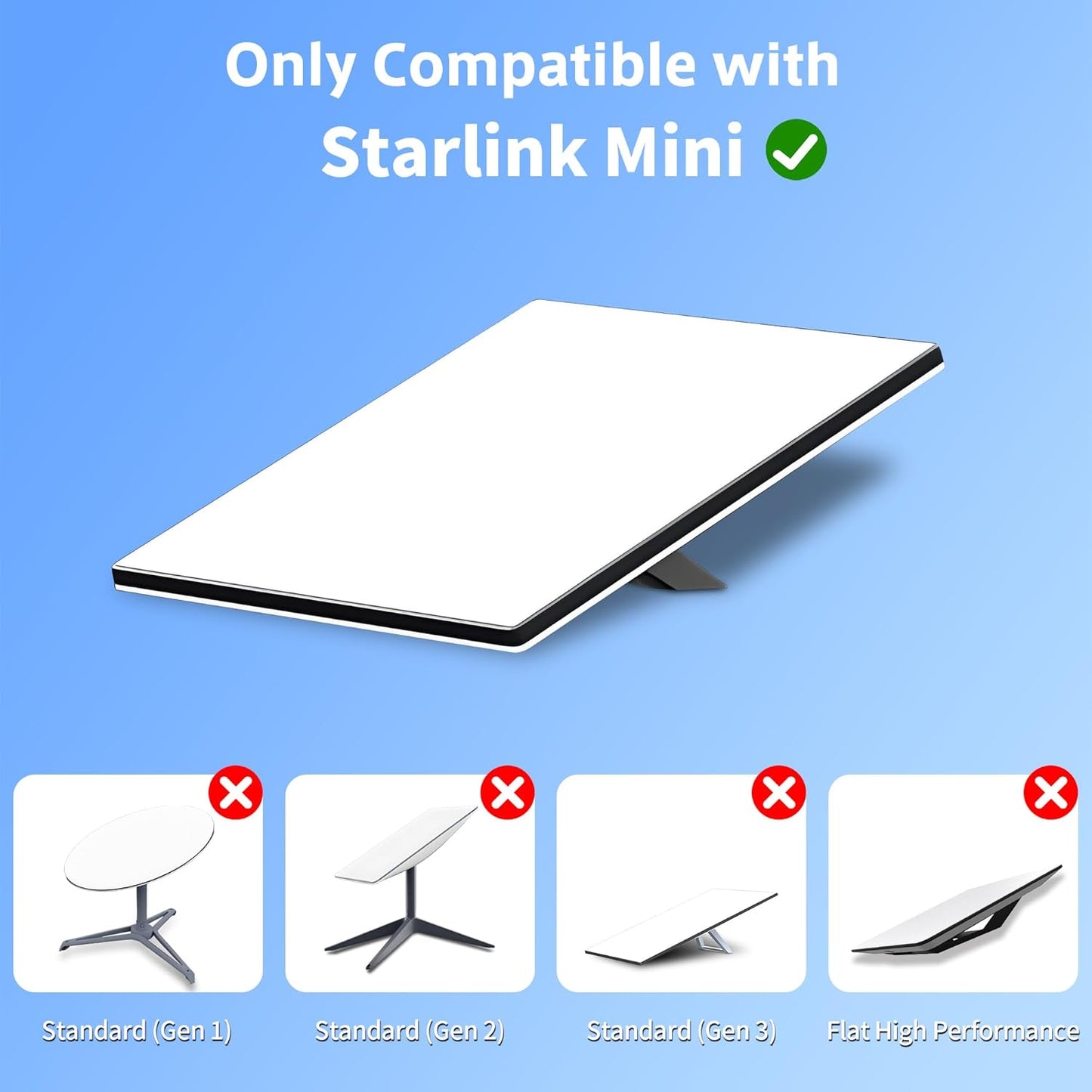 Starlink Mini Power Cable 10FT/3M DC Power Cable DC to DC Replacement 18AWG for Starlink Accessories Charging Cord Waterproof Outdoor