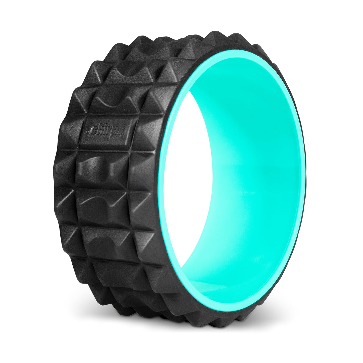Chirp Wheel XR Massage Roller for Neck & Headache Relief – Rejuvenate Body, Spinal Care & Tension Through Thumb Pressure Release | High-Density Foam for Physical Therapy, 500lbs Capacity, 4" Mint