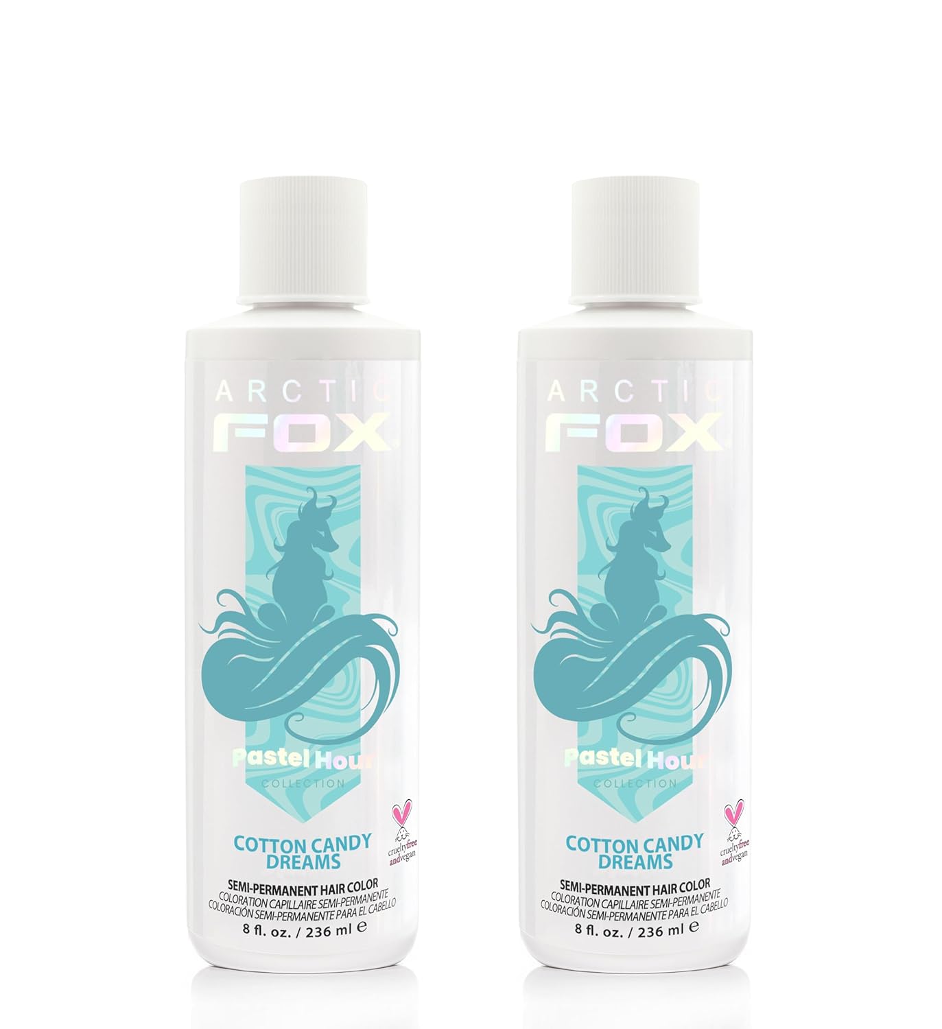 ARCTIC FOX Vegan Semi-Permanent Hair Color Dye | COSMIC SUNSHINE | 4 Fl Oz