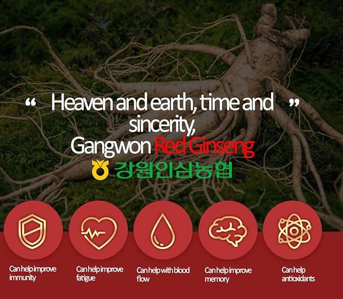 Gangwoninsam] Korean Red Ginseng Extract Gold 120g / 4.23 fl. oz – New Package Design, Contains 100% Pure Korean 6-Year-Old Red Ginseng Root Extract