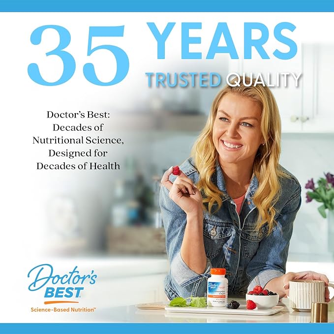 Doctor's Best L-Tryptophan , Helps Sleep, Healthy Mood & Behavior, Non-GMO, Vegan, Gluten & Soy Free, Veggie Caps, Promotes Normal, Healthy Restful Sleep, 90 Count