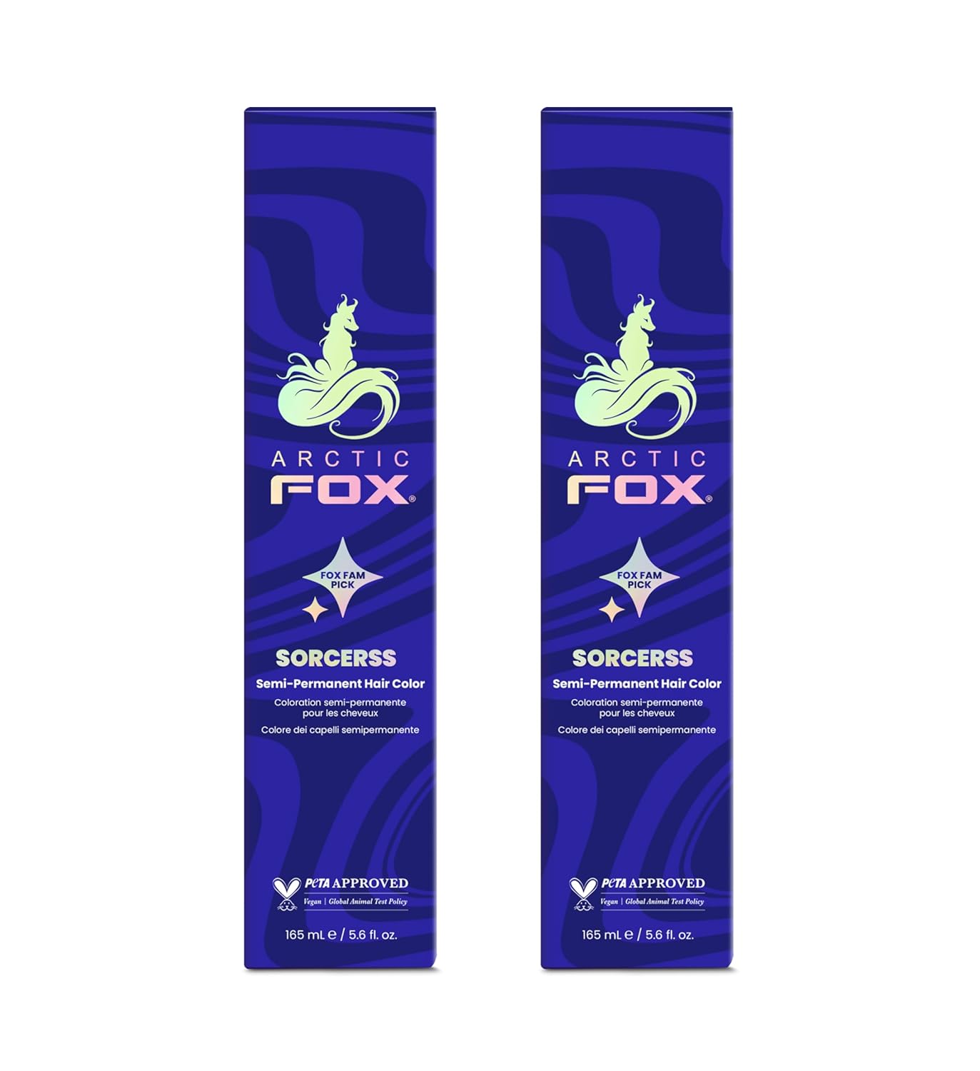 ARCTIC FOX Vegan Semi-Permanent Hair Color Dye | NEVERLAND | 4 Fl Oz