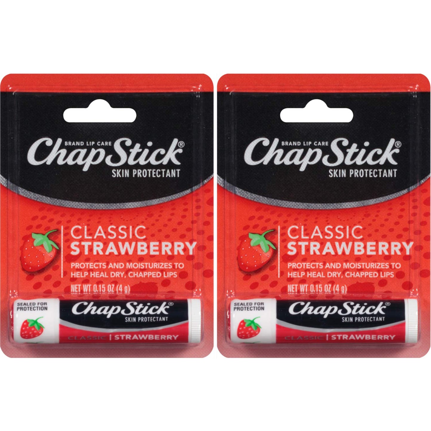 Chapstk Strawberry Size .15Z Chapstick Strawberry .15Oz Pack Of 2