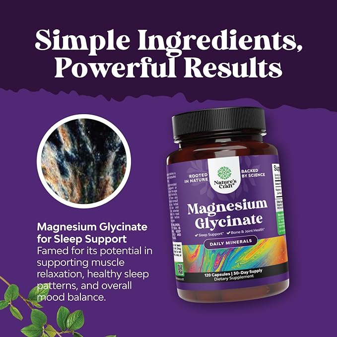 Bundle of D Mannose Capsules for Urinary Tract Health for Women Fast Acting Super Concentrated Cranberry 90ct and Pure Magnesium Glycinate 400mg Per Serving for Mood Sleep and Relaxation