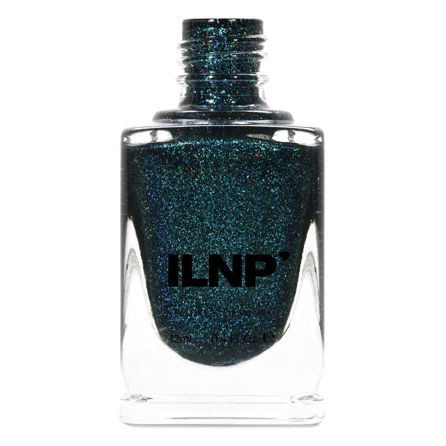 Ilnp Sweater Weather - Petrol Blue Holographic Nail Polish