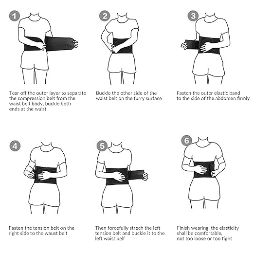 Back Support with Magnet, Tourmaline Magnetic Back Braces for Lower Back Pain Relief, Self Heating & Soothing Waist Band, Lumbar Support Belt for Herniated Disc/Sciatica (X-Large)