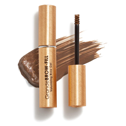 Grande Cosmetics Grandebrow-Fil Volumizing Brow Gel, Medium, 0.14 Fl. Oz.