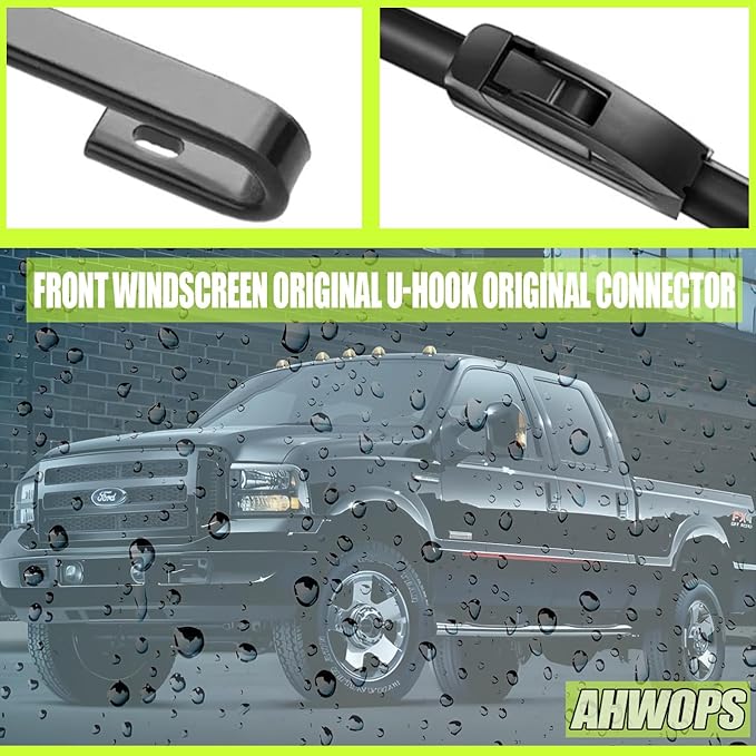 Front Wiper and Rear Wiper Blade Replacement for 2019-2023 Honda passport OEM Wiper Blades, Genuine Replacement (26“/24”/16” 3-Pack)