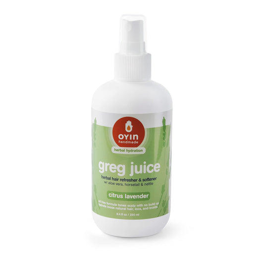 Oyin Handmade Greg Juice Herbal Leave-In Hair Tonic, 250Ml