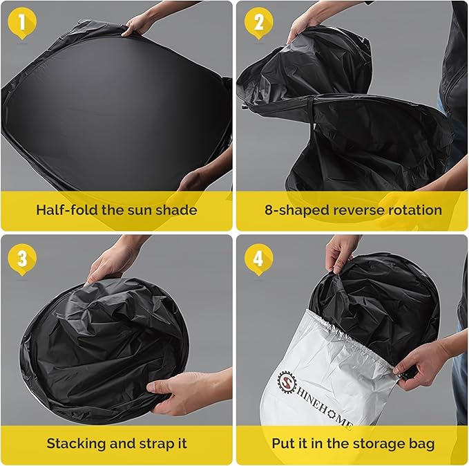 Car Windshield Sun Shade Compatible with 2023 2024 2025 2026 Kia Sportage NQ5 Accessories Foldable Front Window Sunshade Custom Windshield Cover Sun Visor Block UV Rays