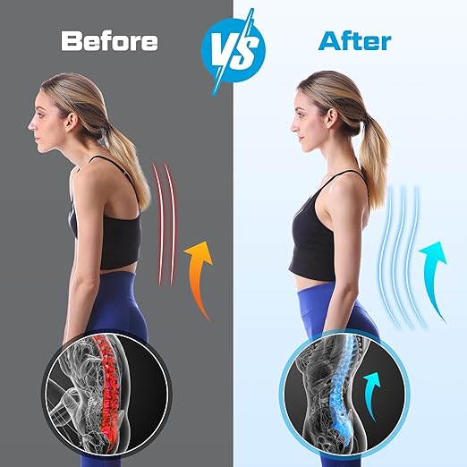 NEENCA Professional Back Brace for Herniated Disc, Lower Back Pain Relief, Lumbar Strain | Adjustable Lumbar Support Belt for Men and Women | Ideal for Work, Lifting, Posture Correction, Sciatica, Scoliosis (Gray, Small)