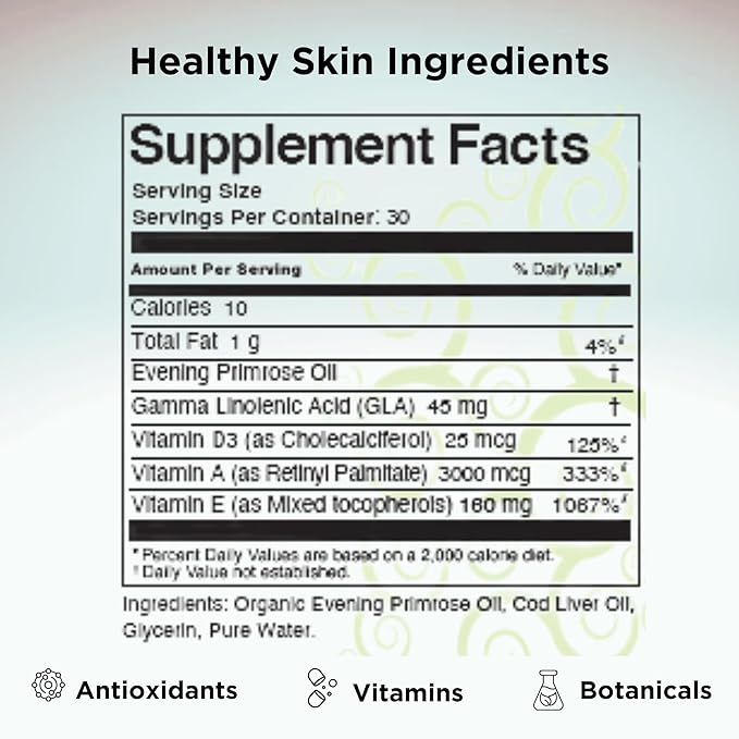 Clear Skin Acne Vitamin System | 20 Antioxidants, Botanicals & Minerals | 60 Count Pack of 2