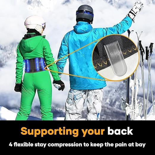PLUS Lower Back Brace for Lifting at Work with Ergonomic Dimensional Lumbar Pad - Back Support Belt for Pain Relief for Men and Women - Medical Grade Orthopedic Waist Compression (X-Large)