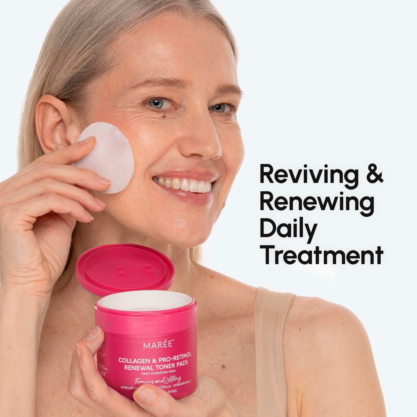 MAREE Blemish Toner | Daily Radiance Polish with Witch Hazel & BHA