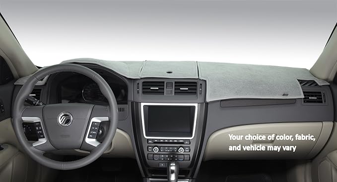 DashMat Original Dashboard Cover Toyota T100 (Premium Carpet, Gray)