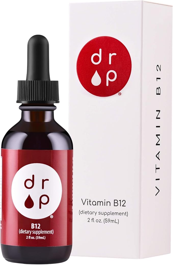 Drop Supplements Elderberry Drops, Vitamin B12 Drops and Vitamin D3+K2 Drops Bundle