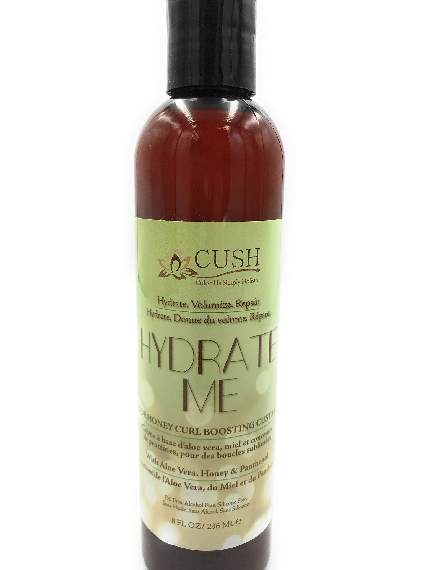CUSH Hydrate Me Aloe Honey Curl Boosting Custard, 8 OZ