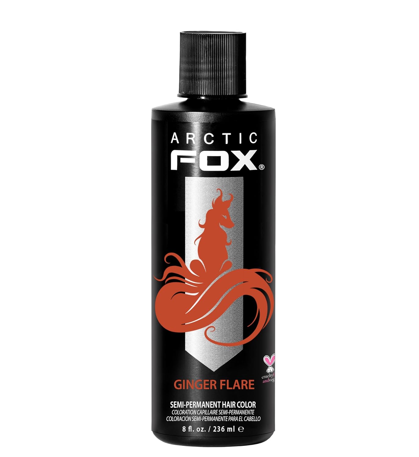 ARCTIC FOX Vegan Semi-Permanent Hair Color Dye | STERLING | 4 Fl Oz