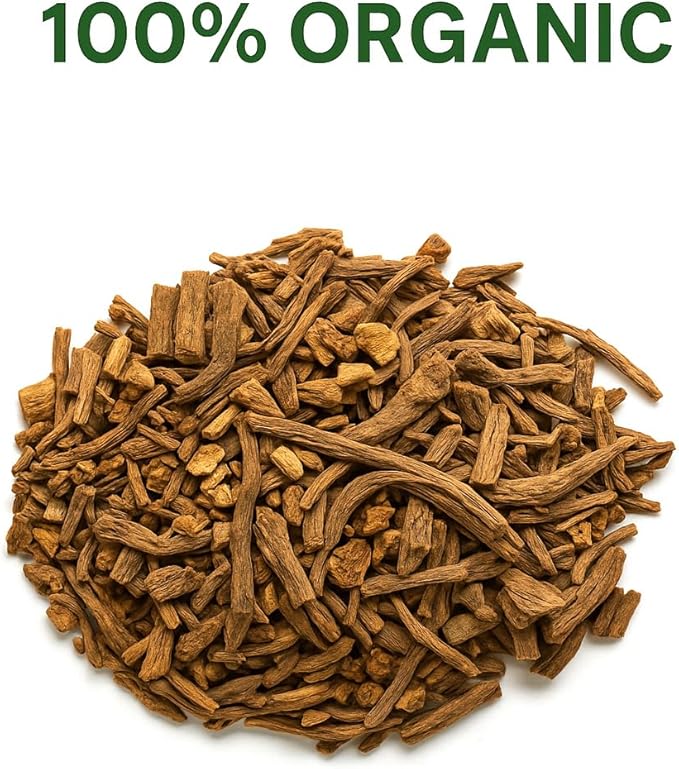 Organic Bio Herbs-Organic Dried Valerian Root (Valeriana Officinalis) 6oz.