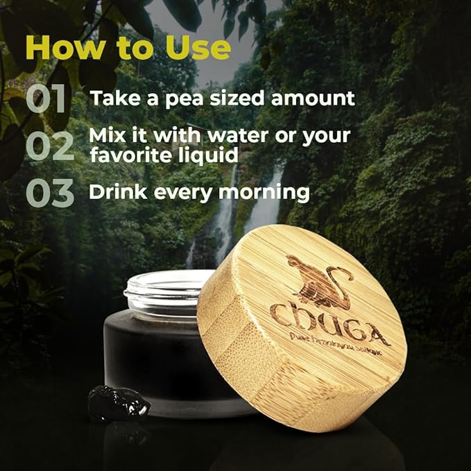 Chuga Pure Himalayan Shilajit for Men & Women | Organic Shilajit Harvested 16,000 Feet | Lab Tested in USA, 74+ Fulvic Acid, Grade A, Immune Booster, Shilajit Resin 35 Grams, 175 Servings (Pack of 1)