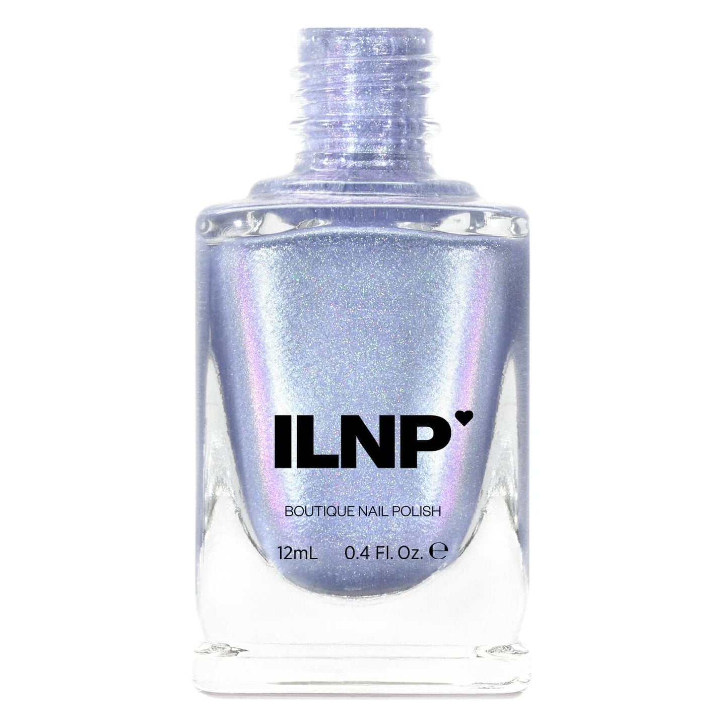 Ilnp On Repeat - Icy Blue Holographic Shimmer Nail Polish
