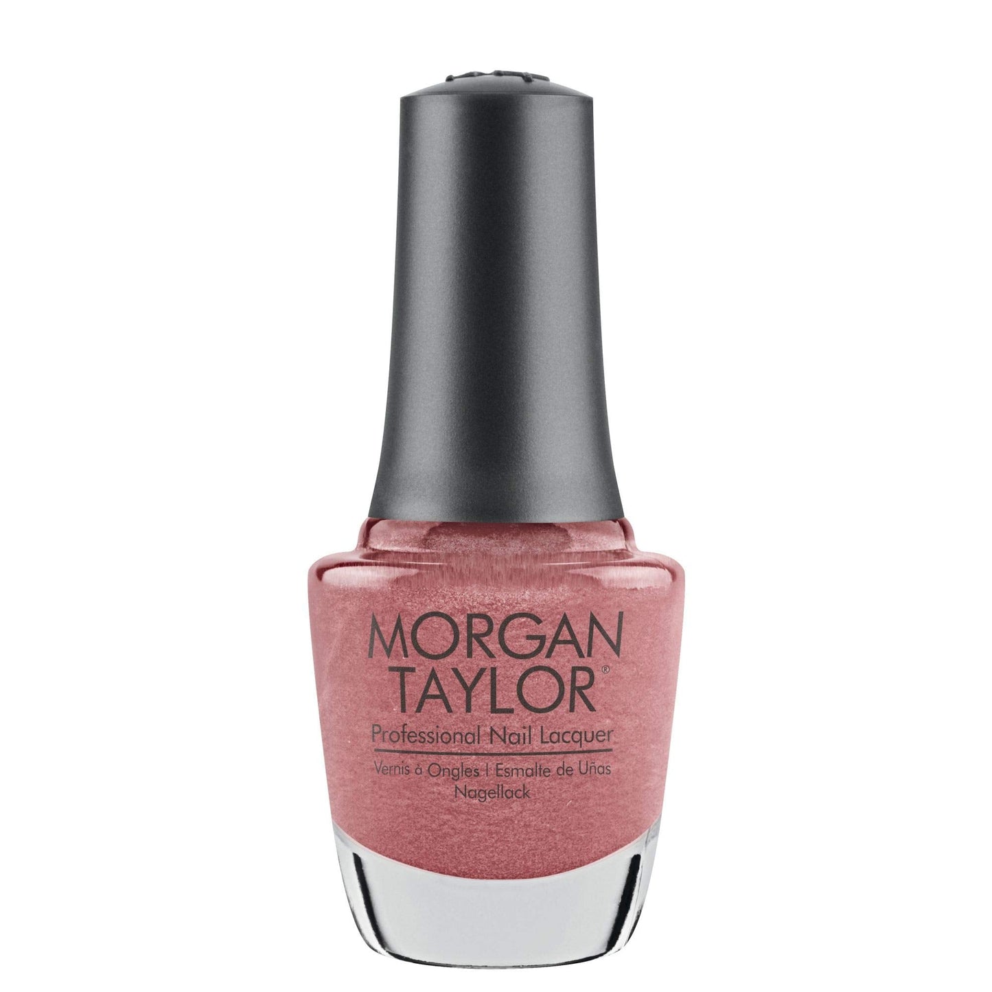 Morgan Taylor Nail Lacquer (Tex'As Me Later) Pink Nail Polish, Finger Nail Polish, Long Lasting Nail Polish, Red Pink Nail Lacqu