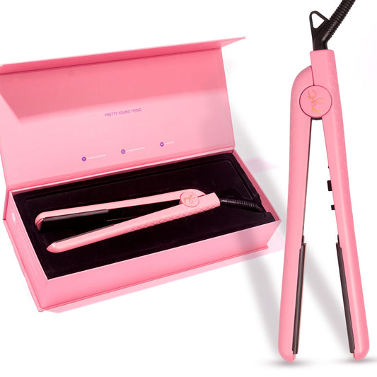 Pyt Pro Hair Straightener - Ceramic Flat Iron For Professional Styling. 150 W Power Output, Adjustable Temperature Suitable For