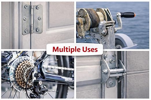 MPD PRO White Lithium Grease Spray, Marine-Grade Drip-Free Lubricant, Non-Staining High-Solid Formula for Garage Doors, Hinges, Chains & Automotive Use – 11 oz (1-Pack)