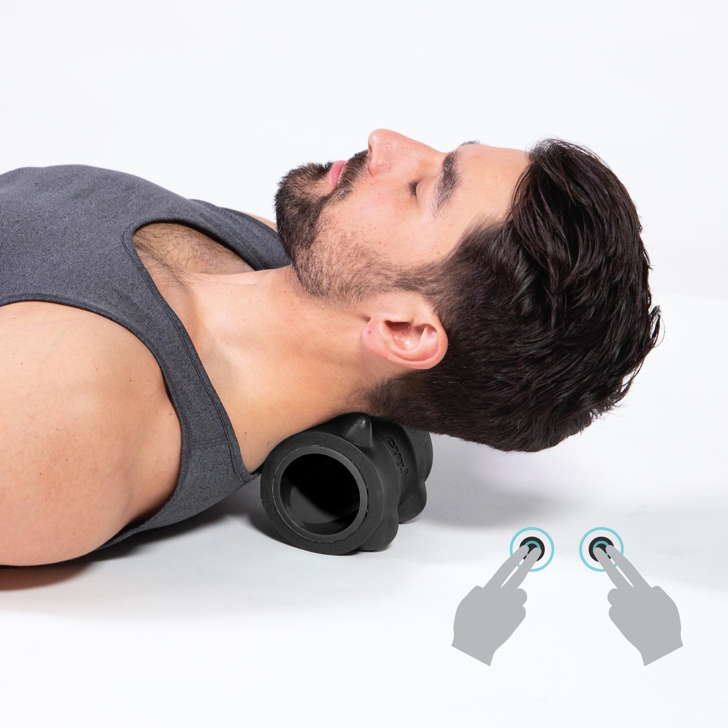 Chirp Wheel XR Massage Roller for Neck & Headache Relief – Rejuvenate Body, Spinal Care & Tension Through Thumb Pressure Release | High-Density Foam for Physical Therapy, 500lbs Capacity, 4" Mint