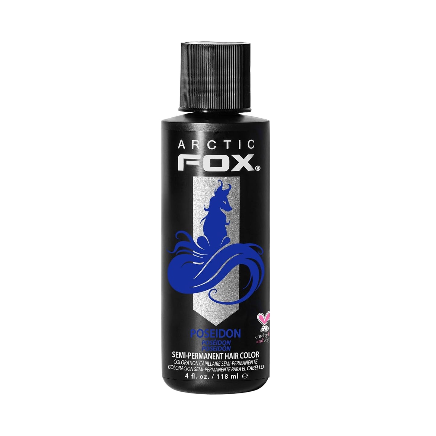 ARCTIC FOX Vegan Semi-Permanent Hair Color Dye | STERLING | 4 Fl Oz
