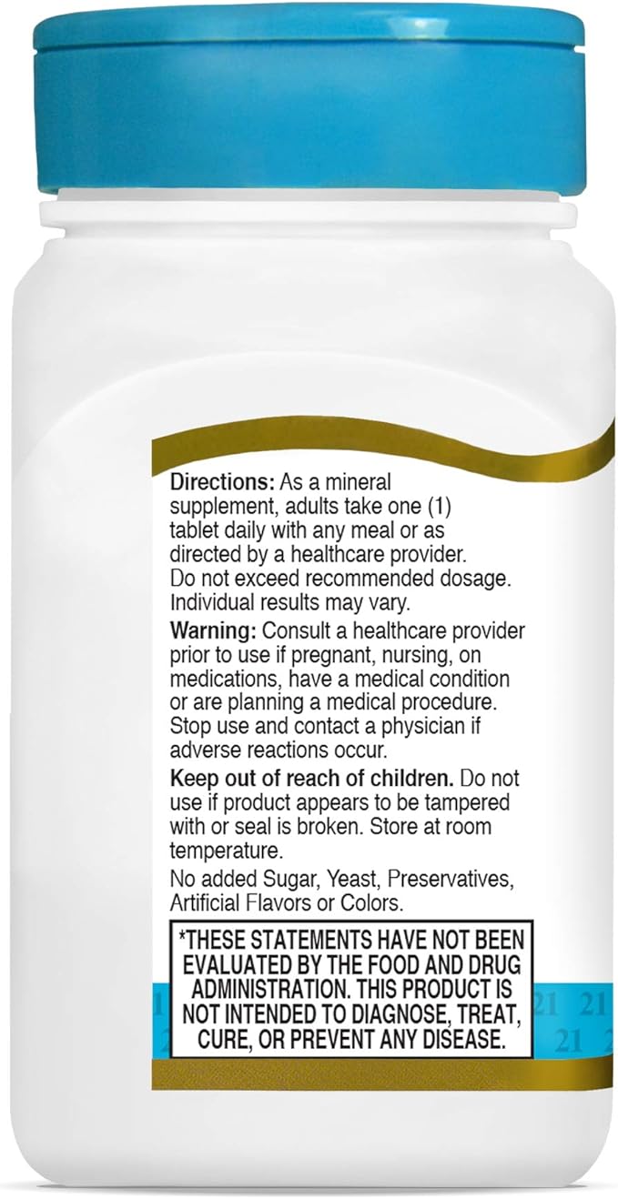21st Century Potassium 595 mg Tablets, 110-Count