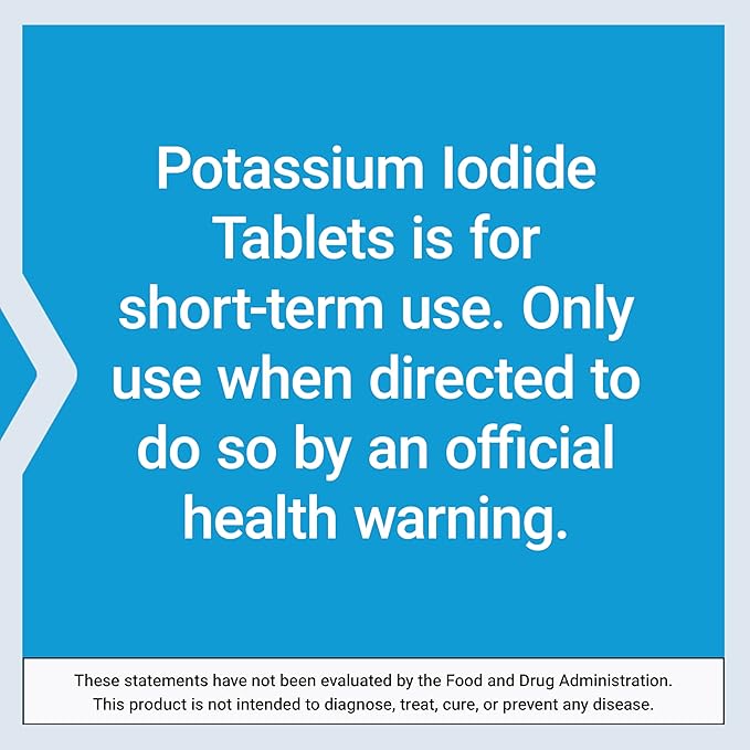 Life Extension Potassium Iodide 130mg 14 Tablets