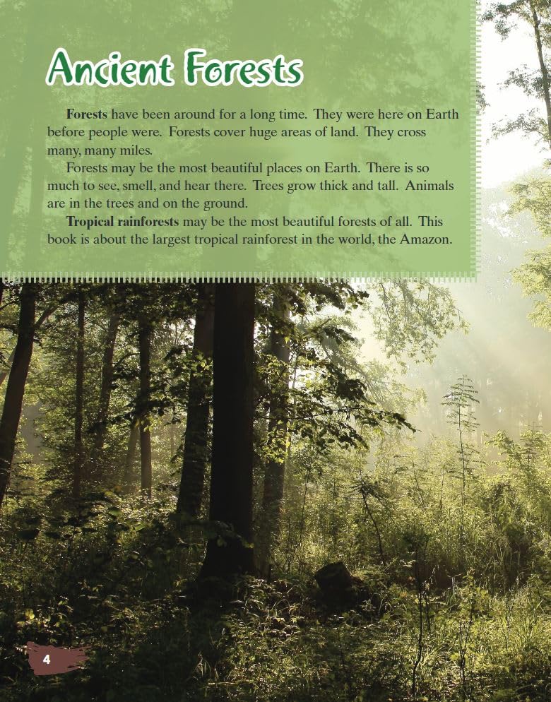 Amazon Rainforest (TIME FOR KIDS Educational Reader for 3rd Grade students, Kids age 6-10 ) (TIME FOR KIDS® Nonfiction Readers)