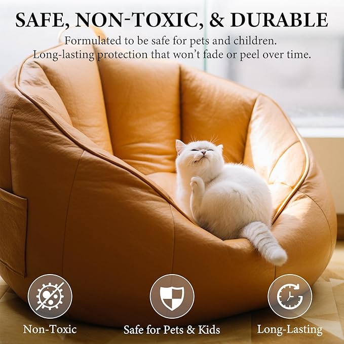 Leather Recoloring Balm Leather Color Restorer Scratch Repair Leather Paint for Furniture Couches Car Seats Shoes Bags Leather Dye and Restorer Restores Faded and Scratched Leather-Dark Gray