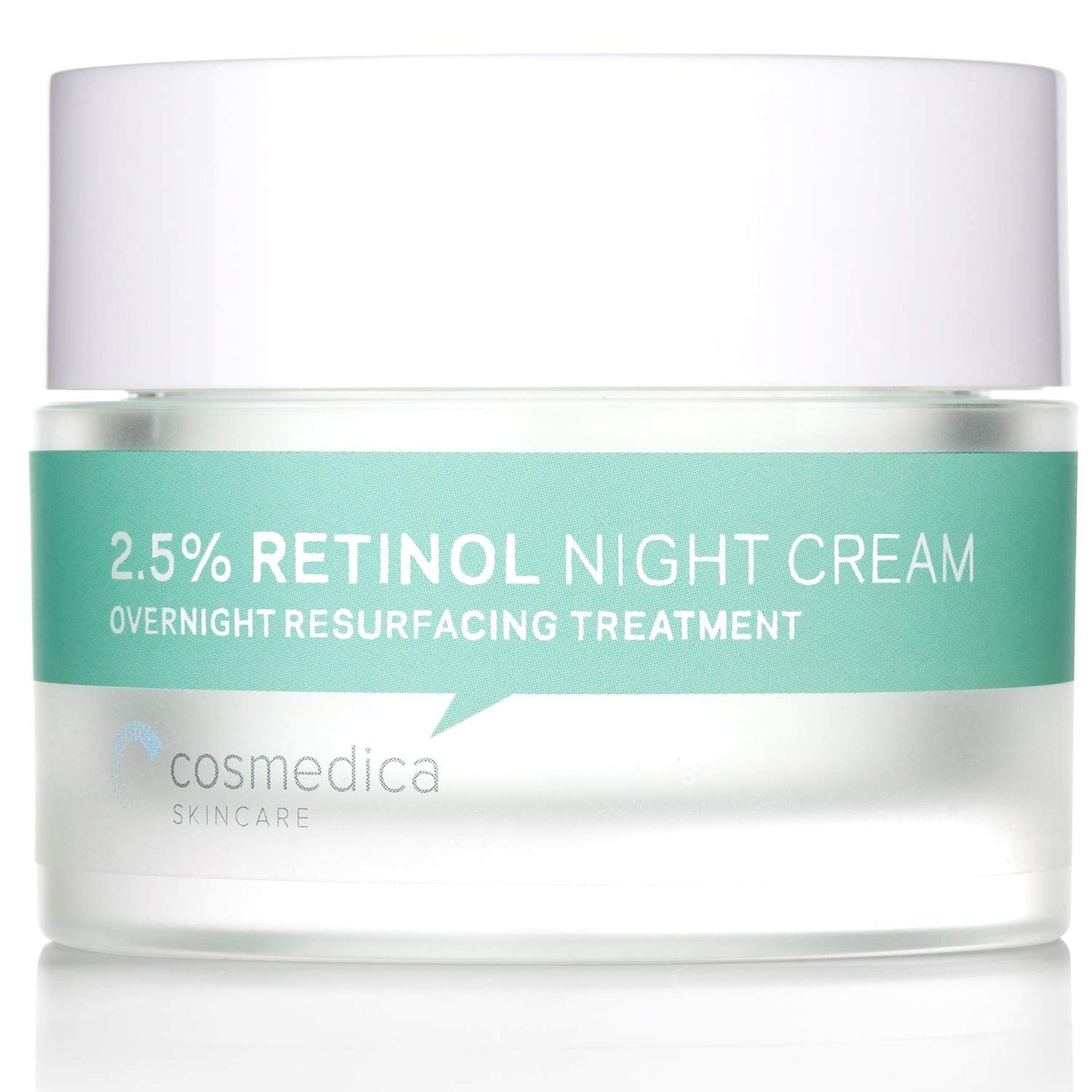 Cosmedica Skincare Retinol Night Cream - Daily Moisturizing Facial Lotion Night Cream. The best Retinol Cream with Vit A and Hya