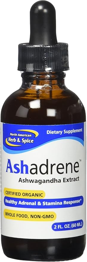 North American Herb & Spice Ashadrene Capsules, 2 Ounce