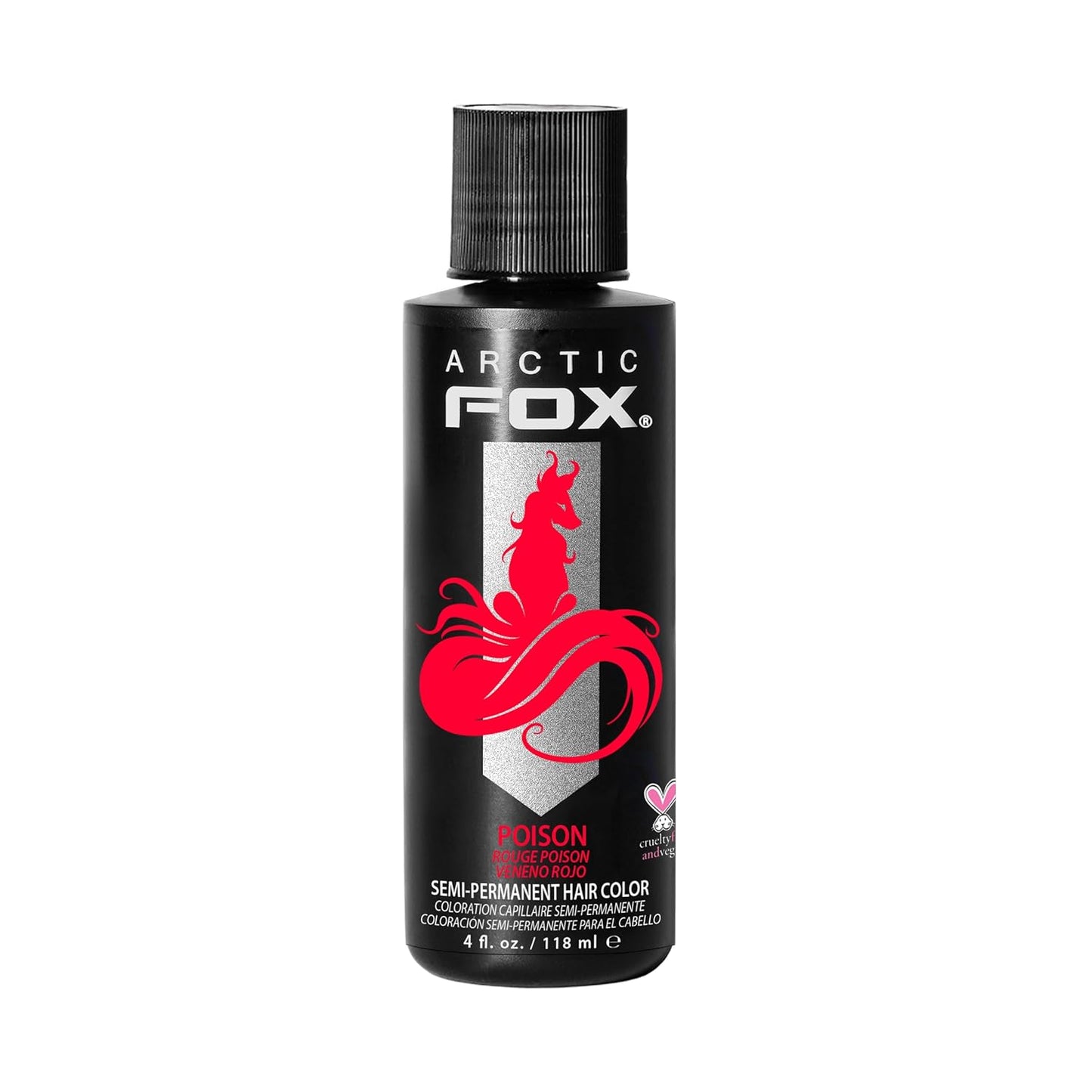 ARCTIC FOX Vegan Semi-Permanent Hair Color Dye | NEVERLAND | 4 Fl Oz