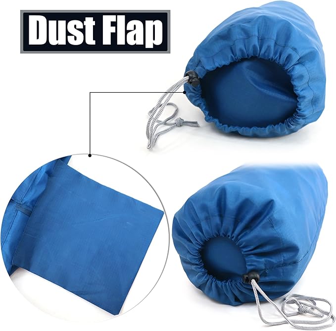 BeeGreen Stuff Sack for Backpacking Drawstring Storage Bag with Dust Flap