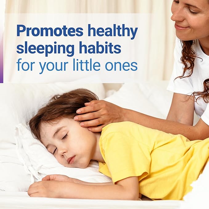 Luna Kids Sleep Aid Tablets for Children 4+ - Naturally Sourced Ingredients - 120 Chewable Tablets - Gentle, Herbal Supplement with Chamomile, Melatonin, Valerian & Lemon Balm
