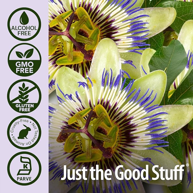 Nature's Answer Passion Flower | Super Concentrated | Liquid Herbal Tincture Supplement Drops | Natural Calming Botanical | Non-GMO | Alcohol-Free, Gluten-Free & Vegan 1oz