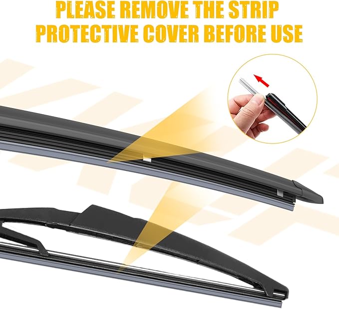 MIKKUPPA 24"+18"+14" Windshield Wiper Blades Replacement for Mazda CX-5 2017 2018 2019 2020 2021 2022 2023 Original Factory Quality All Season Front Rear Wiper Blade Set (Pack of 3)
